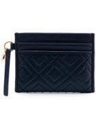 Tory Burch Quilted Card Holder - Blue