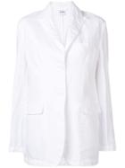 Aspesi Single-breasted Blazer - White