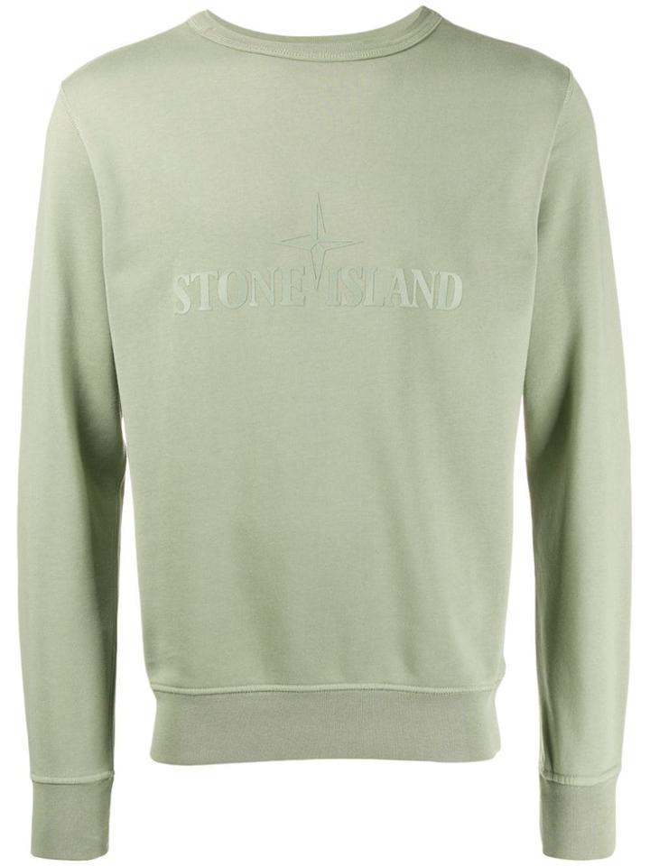 Stone Island Classic Logo Sweatshirt - Green