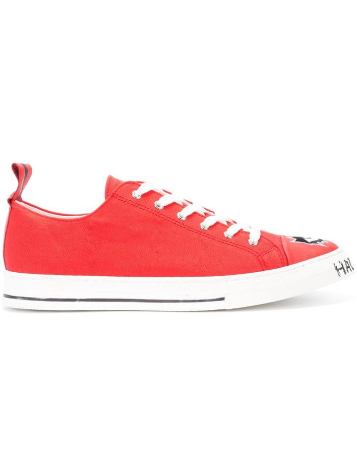Haculla Always Watching Sneakers - Red