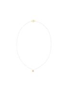Hum Square Pendant Necklace - Metallic
