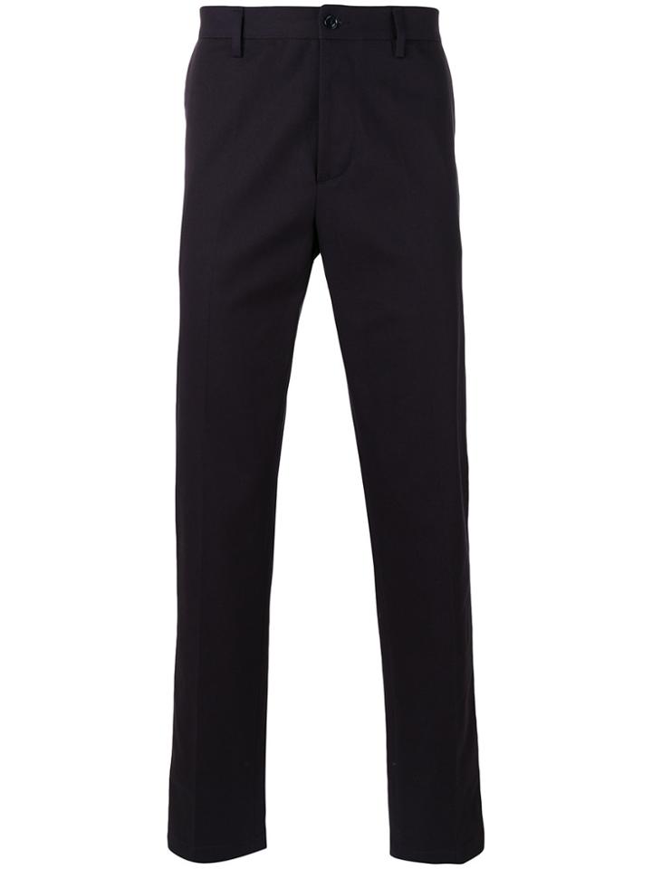 Mp Massimo Piombo Tapered Trousers - Black