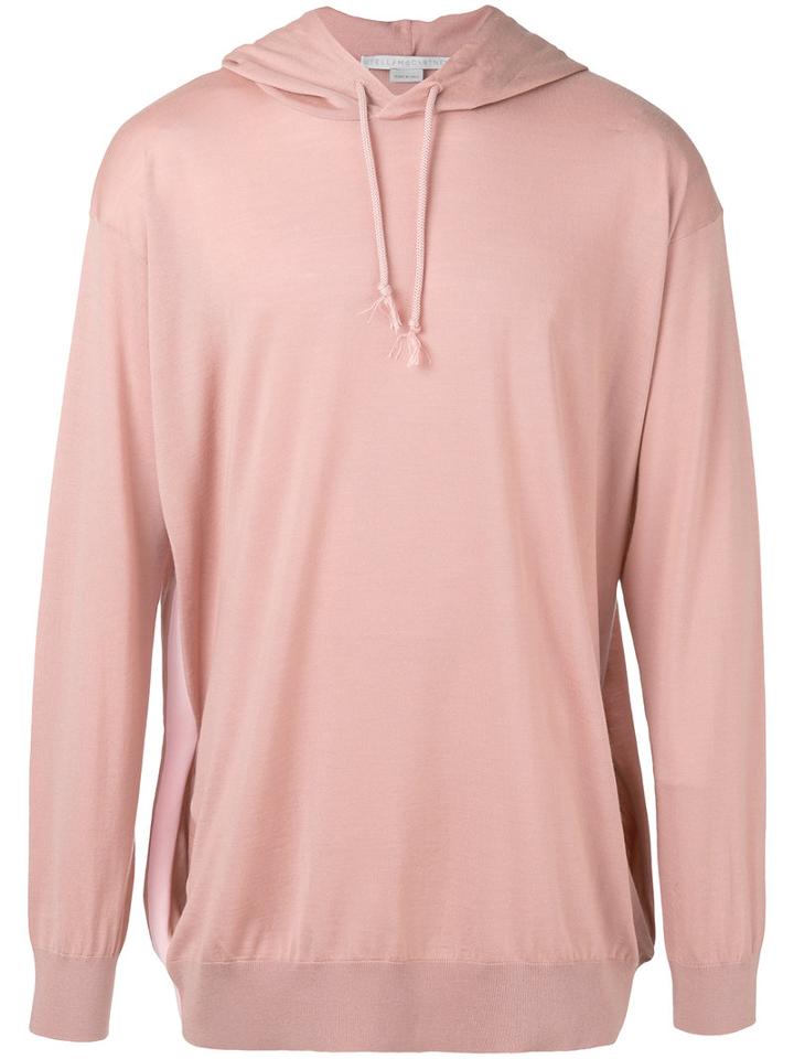 Stella Mccartney Hooded Sweatshirt, Men's, Size: Small, Pink/purple, Virgin Wool/polypropylene