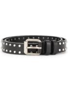 Philosophy Di Lorenzo Serafini Stud Detail Belt - Black