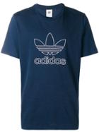 Adidas Embroidered Logo T-shirt - Blue