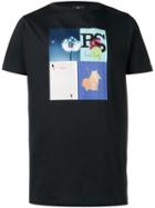 Ps Paul Smith Dark Navy Graphic T-shirt - Blue