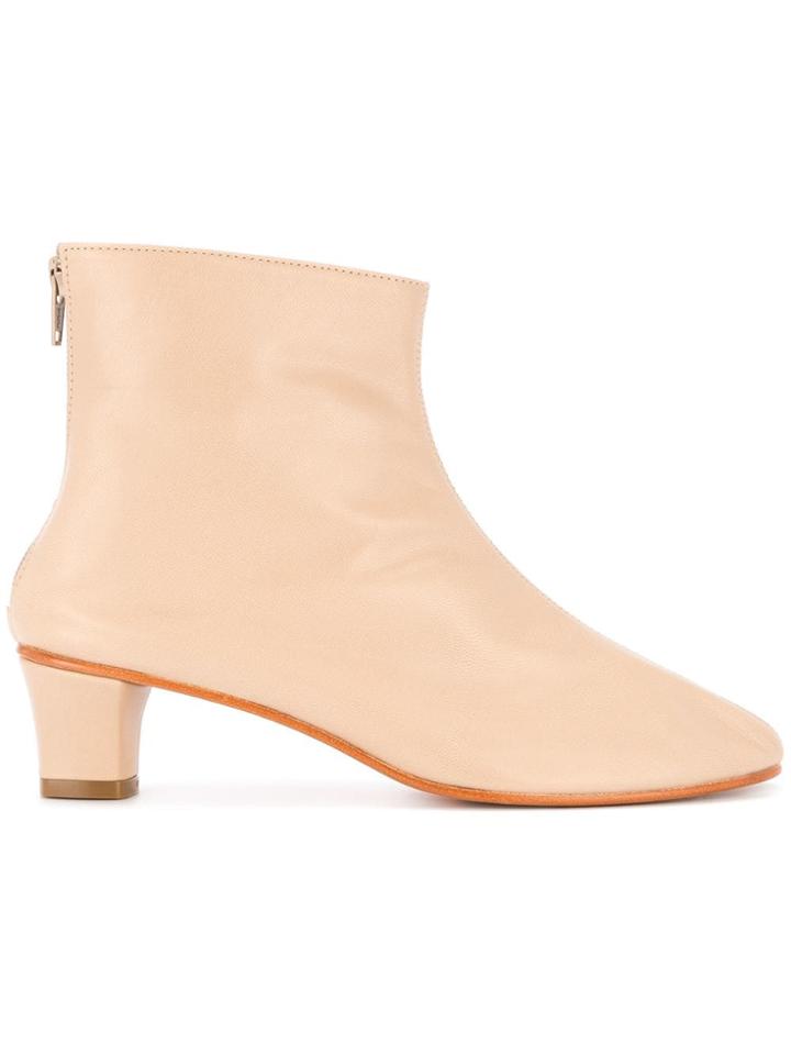 Martiniano Leone Ankle Boots - Brown