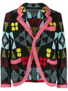 Comme Des Garçons Pre-owned Patterned Jacket - Black