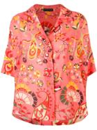 Etro Floral-print Shirt - Red