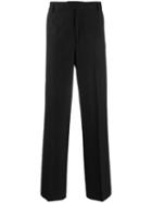 Ann Demeulemeester Colour Block Tailored Trousers - Black