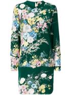 No21 Floral Print Dress - Green