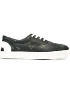 Lanvin Plant Print Lace-up Sneakers