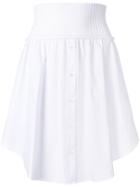 Alexander Wang Button Up Skirt - White