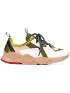 Grey Mer Colour Block Sneakers - Nude & Neutrals