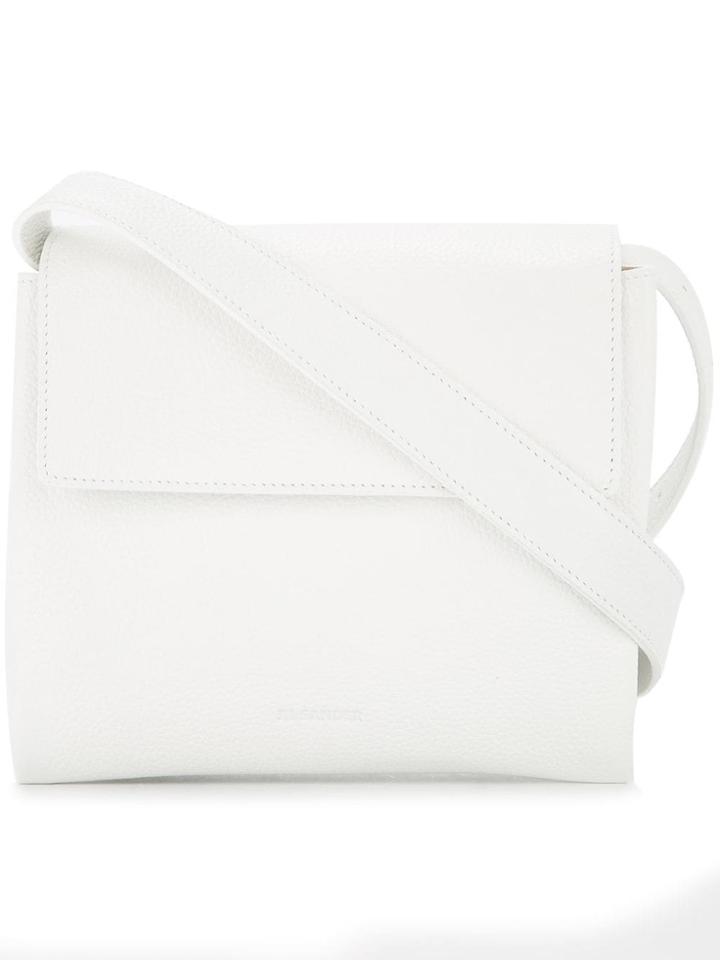 Jil Sander Small Shoulder Bag - White