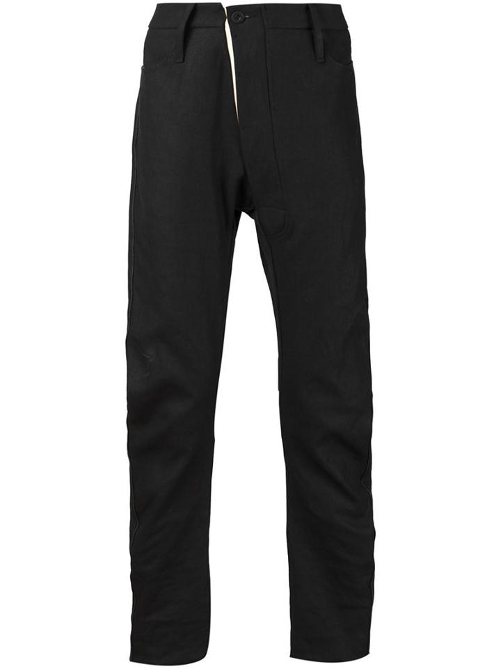 Lost & Found Ria Dunn Slim Fit Trousers, Men's, Size: S, Black, Hemp