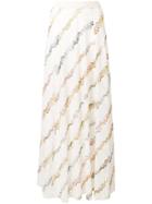Missoni Striped Long Skirt - Neutrals