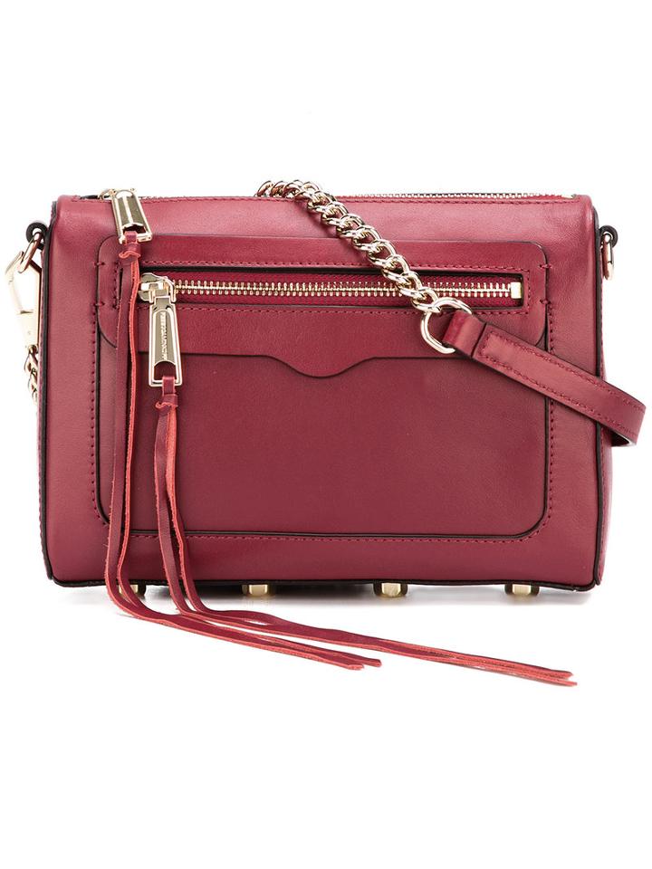 Rebecca Minkoff - Chain Strap Cross-body Bag - Women - Calf Leather - One Size, Women's, Red, Calf Leather