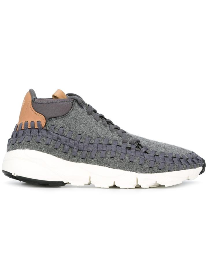 Nike 'air Footscape Woven Chukka' Sneakers - Grey