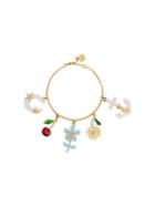 Miu Miu Multicoloured Charm Bracelet - Metallic