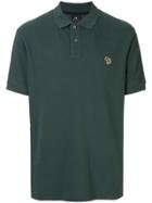 Paul Smith Zebra Embroidered Polo Shirt - Green