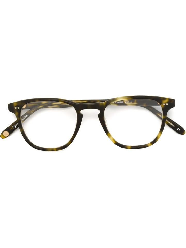 Garrett Leight 'brooks' Optical Glasses - Green