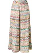 Missoni - Mare Knitted Flared Trousers - Women - Rayon - 42, Women's, Rayon