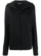Y-3 Tonal Logo Print Hoodie - Black