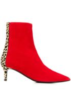 Giuseppe Zanotti Animal Print Boots - Red