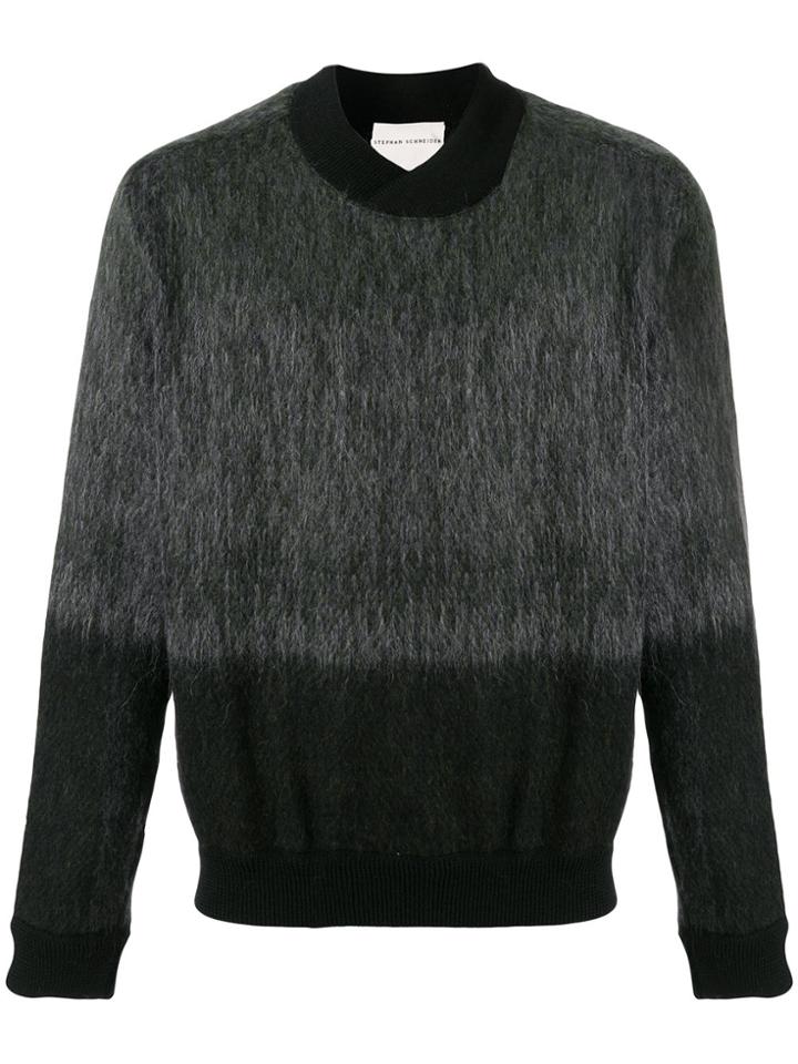 Stephan Schneider Long Sleeved Ombré Sweatshirt - Grey