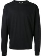 Auralee Plain T-shirt, Men's, Size: 3, Black, Cotton