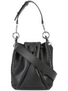 All Saints Small Bucket Shoulder Bag - Black