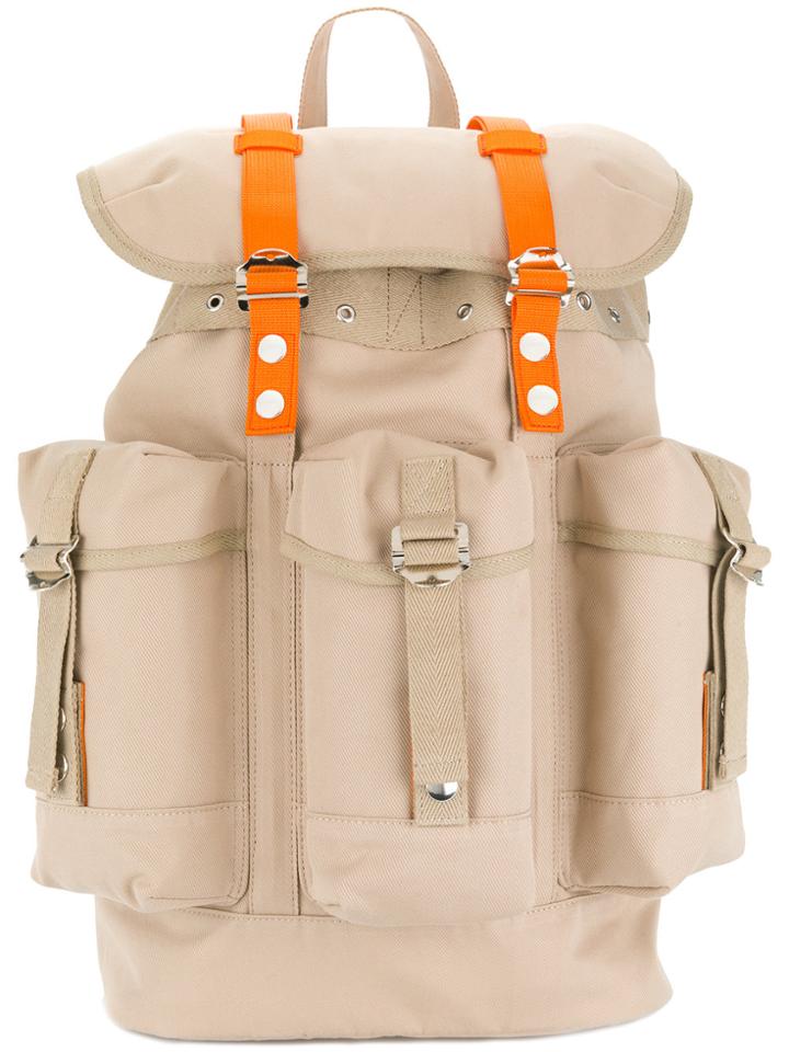 Sacai Military Pocket Backpack - Nude & Neutrals