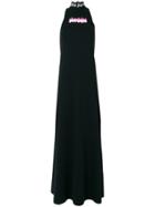 Palm Angels Sleeeveless Design Dress - Black