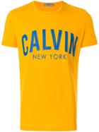 Calvin Klein Jeans Logo T-shirt - Yellow & Orange