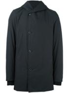 Stephan Schneider Asymmetric Hooded Coat - Black
