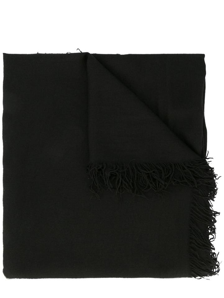 Kazuyuki Kumagai Classic Scarf - Black