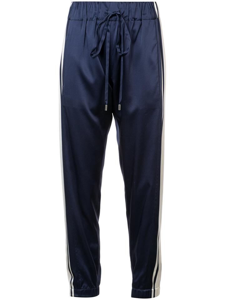 Monse Side Stripe Trousers - Blue