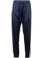 Monse Side Stripe Trousers - Blue