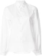 Comme Des Garçons Noir Kei Ninomiya Balloon Sleeve Shirt - White