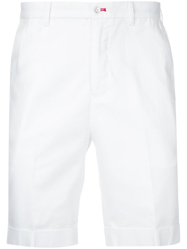 Loveless - Cuffed Shorts - Men - Cotton/linen/flax/tencel - 2, White, Cotton/linen/flax/tencel