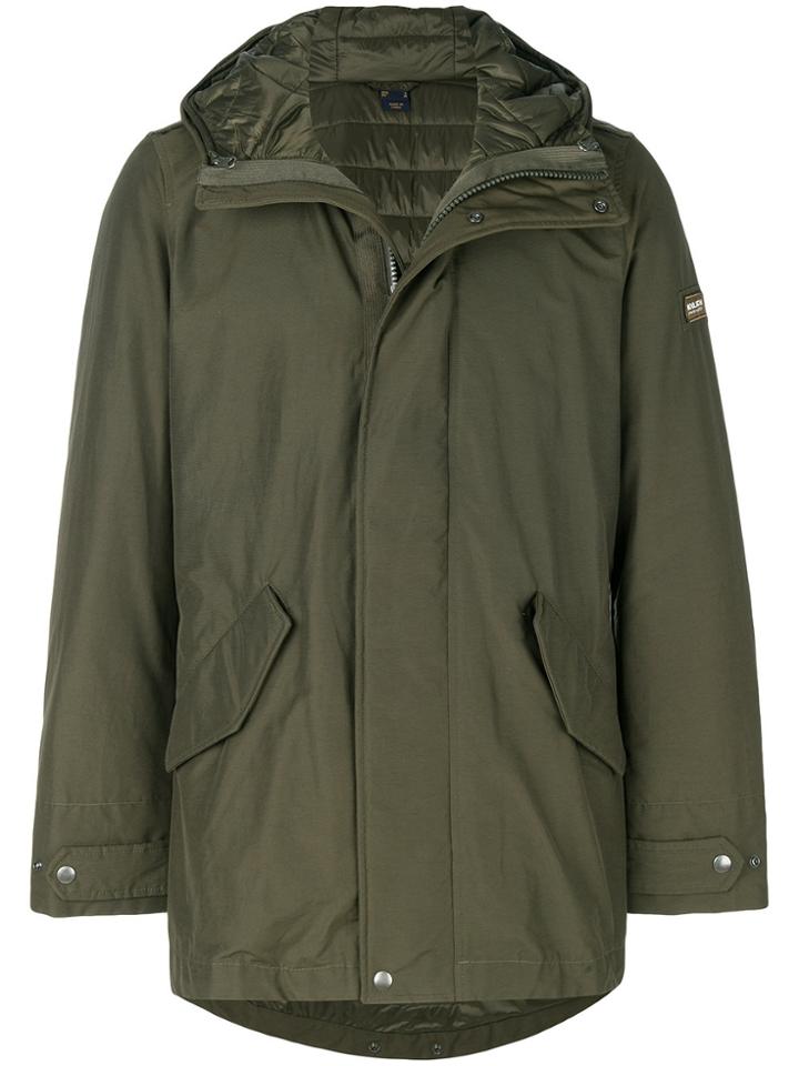 Woolrich Long Military Eskimo Coat - Green
