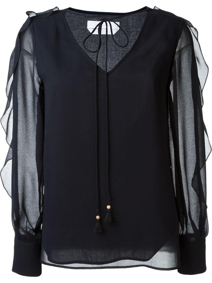 See By Chloé Sleeve Flounces Layered Blouse
