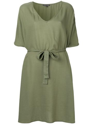 Sophie Deloudi Tie Waist Beach Cover-up - Green