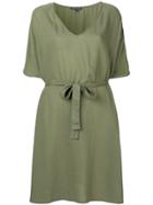 Sophie Deloudi Tie Waist Beach Cover-up - Green