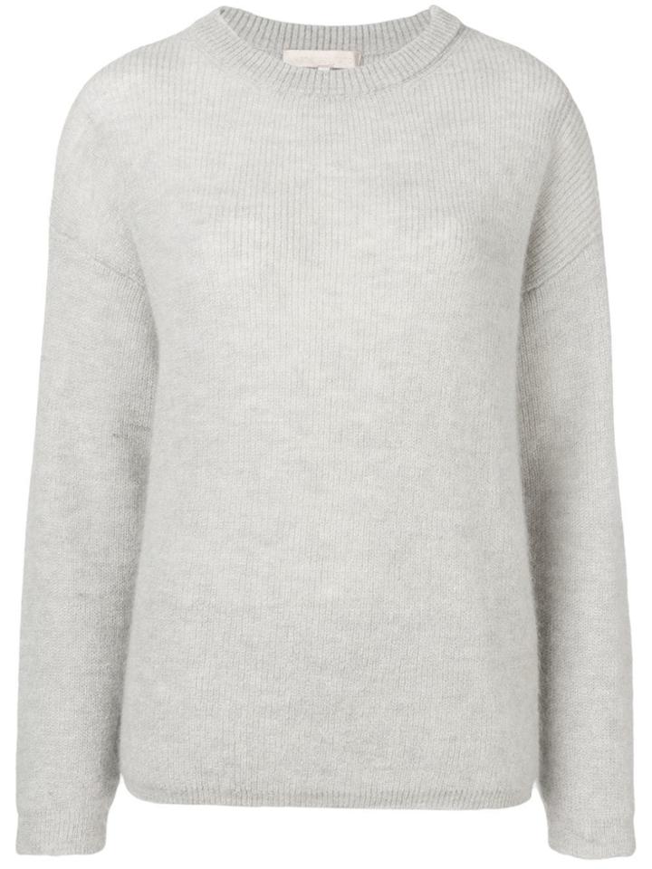 Vanessa Bruno Crew-neck Knitted Sweater - Grey