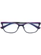 Face À Face Cat Eye Frame Glasses - Pink & Purple