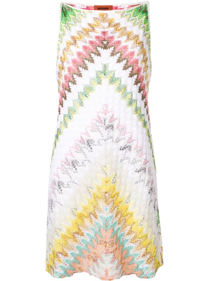 Missoni Abito Shift Dress - White