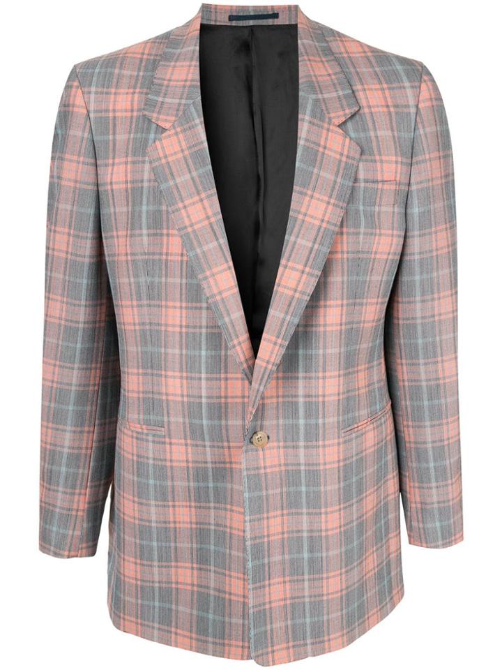 E. Tautz Checkered Blazer - Multicolour