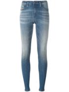 Diesel 'skinzee' Jeans, Women's, Size: 24/32, Blue, Cotton/polyester/spandex/elastane